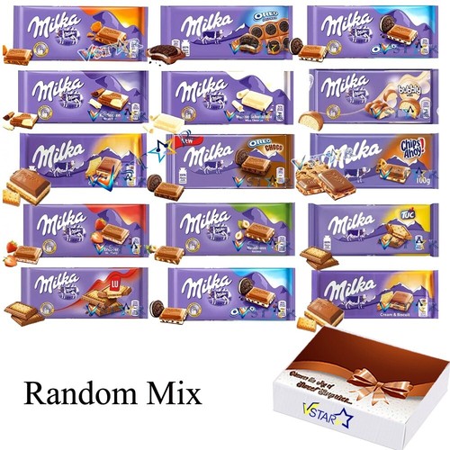 Milka chocolate bar - milka, variety