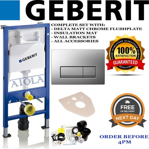 Geberit wall hung toilet frame