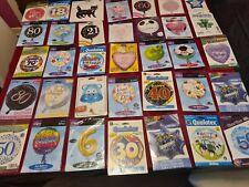 145 NEW FOIL HELIUM BALLOONS JOBLOT BANKRUPT STOCK, SUIT FLORIST, PARTY SHOP