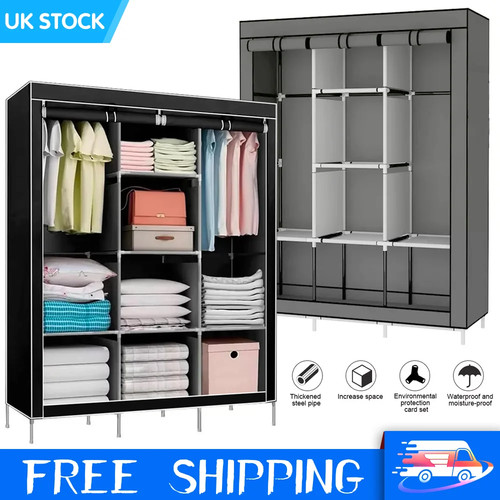 Canvas wardrobe clothes closet - canvas,
