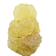 Big earthmine diamond 3.90tcw yellow solitaire antique polygon shape for gift