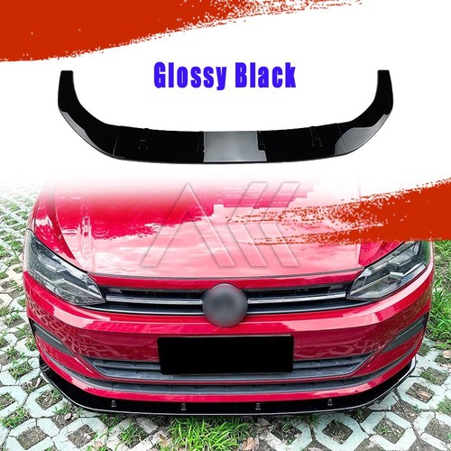 Front splitter gloss - in, black