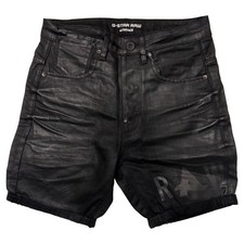 G-STAR Men's Black Afrojack Denim Shorts RRP £60