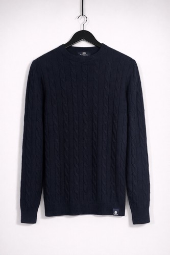 Aquascutum cable knit jumper - cable,