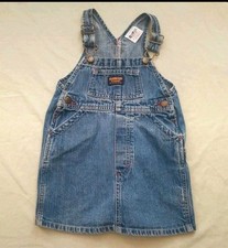 Oshkosh denim pinafore dress