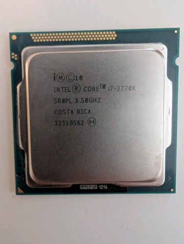 Intel core 3770k - intel, 4-core