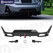 Gloss Black LED Rear Diffuser