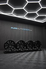 Genuine 21" Bentley Bentayga Alloy Wheels REFURBISHED VIPER BLACK YOURS FOR OURS