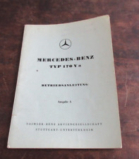 Mercedes Benz 170 V VA