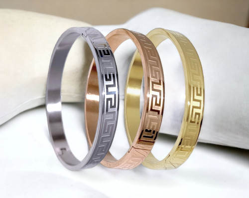 Stainless steel bracelet - stainless,