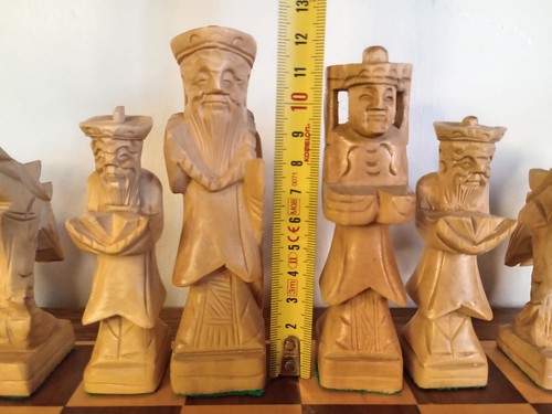 Vintage chinese oriental chess - vintage,