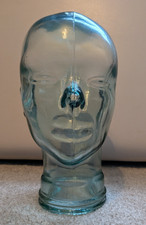 Glass Mannequin Head - Wig