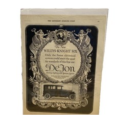 1925 Willys Knight Six Old