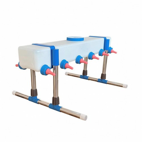 Milk feeder with nipple - feeder, valves