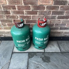 2 X Patio Gas Canister Calor 13KG BBQ Propane Tank Cylinder 