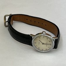 Old vintage retro boy’s 30 mm mechanical Timex Watch Ticking But Sold As Broken 