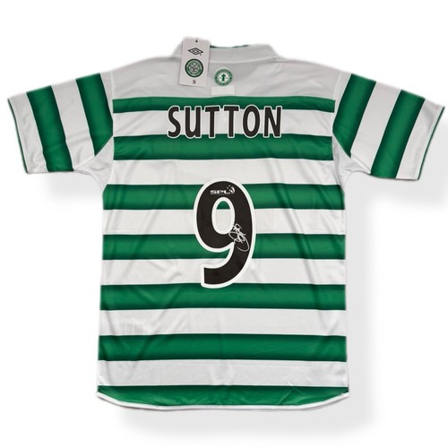 Signed chris sutton - chris, celtic