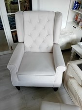 Vintage Cream Wingback