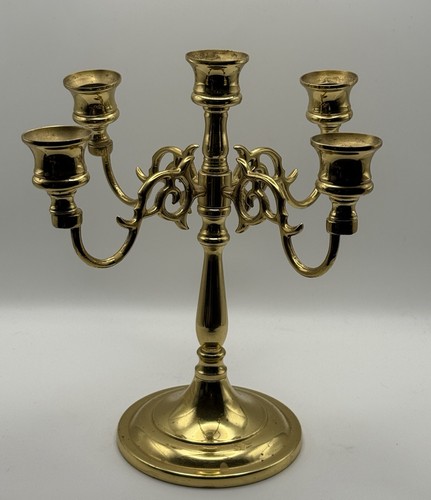Vintage brass arm - brass, candelabra