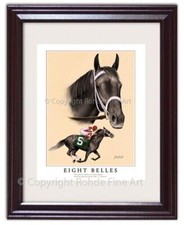 Eight belles framed - eight,