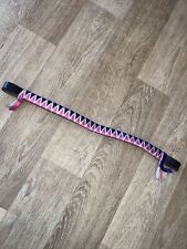 Extra Full Velvet Show Browband - XF - Pink Purple Silver  (#21)
