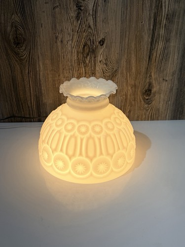 Antique vtg milk glass student - vtg,