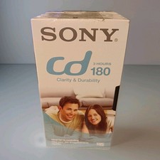 Sony VHS blank tapes set of