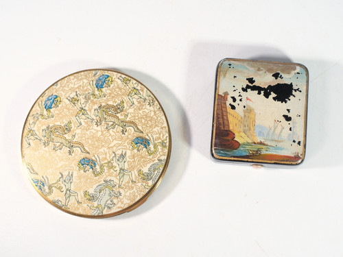 Two vintage compacts inc - two,