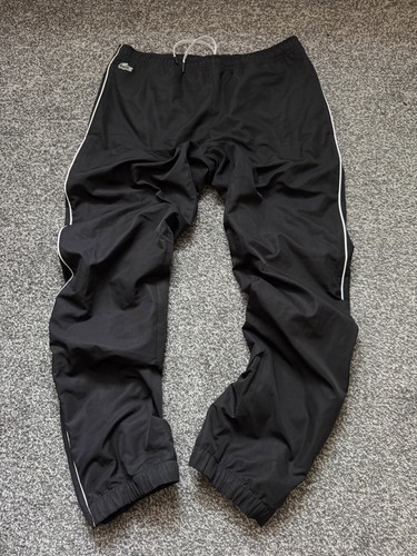 Lacoste black tracksuit - lacoste,