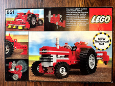 LEGO TECHNIC: Tractor (851) in original box with instructions