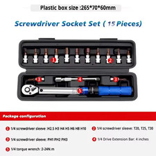 16PCS Bike Torque Wrench Set