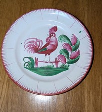 Antique Faience Plate French