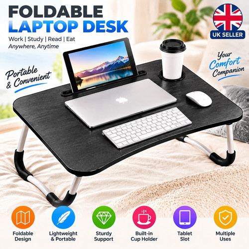 Foldable laptop table - foldable,
