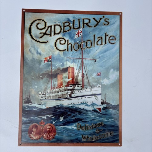 Cadbury chocolate metal - chocolate,