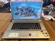 Sony VAIO PCG-3D1M 16.4" X Black LCD Full HD vintage Rare Laptop VGN-FW21E