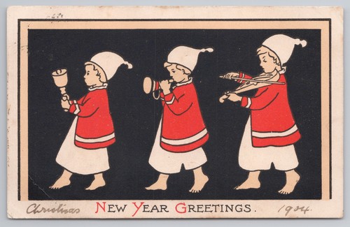 Christmas postcard antique - postcard,