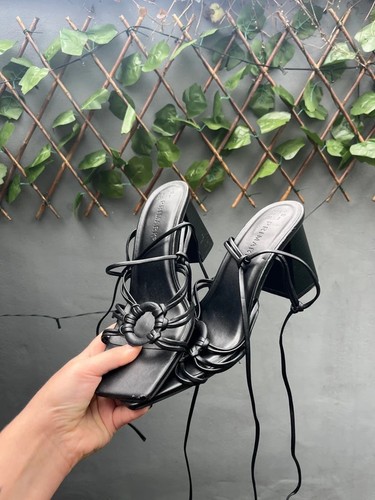 Primark black strappy heels - primark,