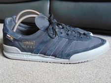 Men's Adidas Originals Jeans Cordura Classic Suede Trainers Size UK 11 in Black