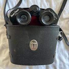 Boots - Pacer Korean 8 X 30 Binoculars + Leather Carry Case in Black