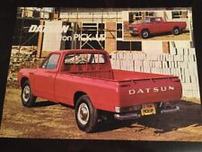 Datsun 1 Ton Pick Up UK Market Car Sales Brochure - Late 1970s