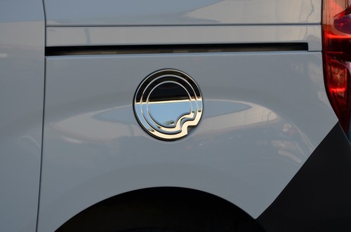 Chrome fuel flap petrol - chrome,