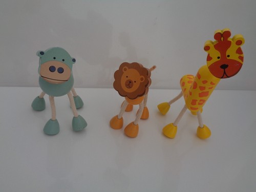 Little town wooden safari - little,
