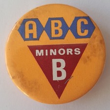 Button Badge: ABC Minors B