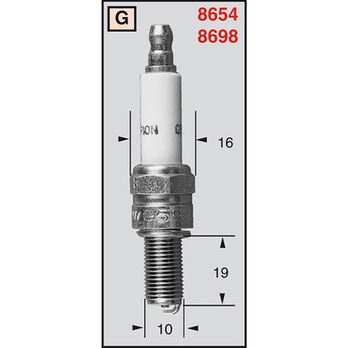 Champion candle rg4php oe122 - candle,