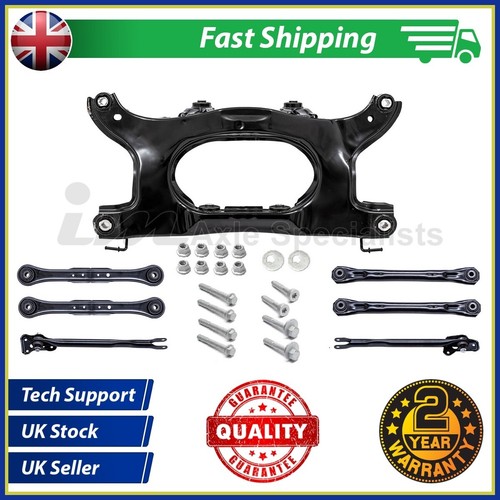 Rear subframe crossmember with - rear,