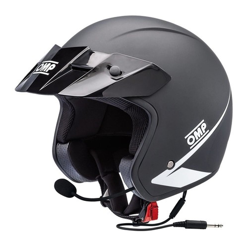 Open face helmet - helmet, omp