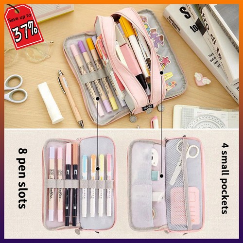 Large pencil case girl boys - large,