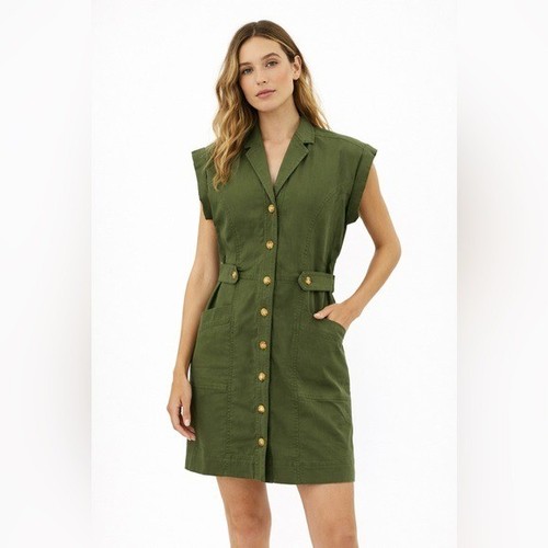 Loft olive green utility - utility, shirt