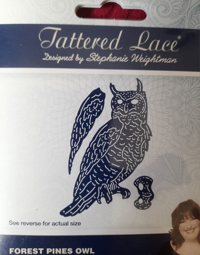 Tattered lace forest pines owl - pines,