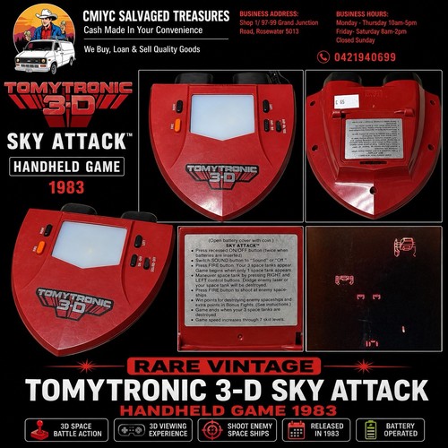 Rare vintage tomytronic - tomytronic, 3-d